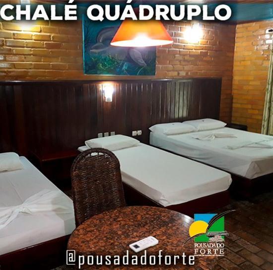 Pousada Do Forte Barra do Cunhau Eksteriør billede